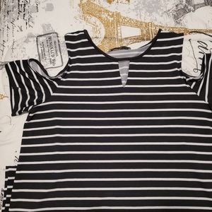 XL Dress; Black & White; Signature Collection